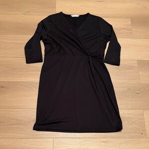 Peter Nygard Black 3/4 sleeve Dress, size 12